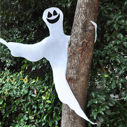 JOYIN Halloween-Gespenst Baum-Deko lächelndes Geister-Design Outdoor-Dekoration