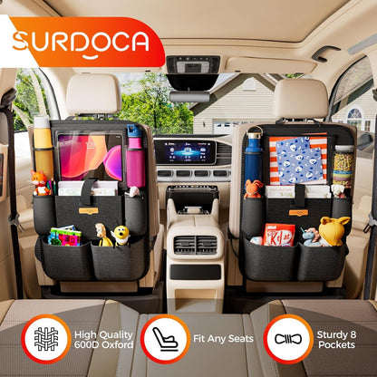 Autositz Organizer 4th Generation für 11-Zoll Tablet 8 Taschen