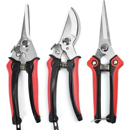 Professionelles Gartenschere Set rostfreier Stahl 3 Stück