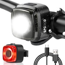 Fahrradlicht Set StVZO Zugelassen USB Aufladbar IPX5 Wasserdicht