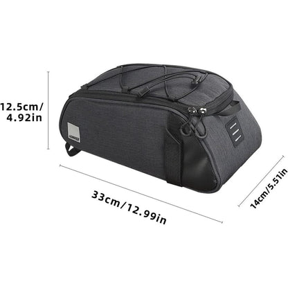 Fahrradtasche 7L Satteltasche Gepäckträger Mountainbike