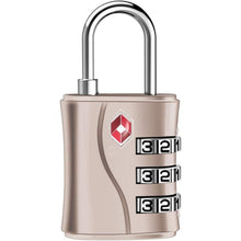 ZHEGE TSA Gepäckschloss 3 Stellige Zahlen Vorhängeschloss