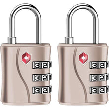 ZHEGE TSA Kofferschlösser 3-Stellige Zahlenschlösser für