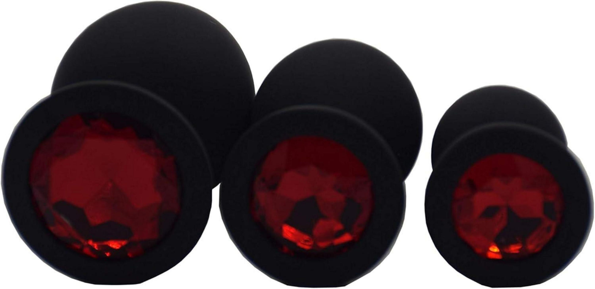 Silikon Analplug Set 3-teilig für Männer Frauen Anfänger Einteilige