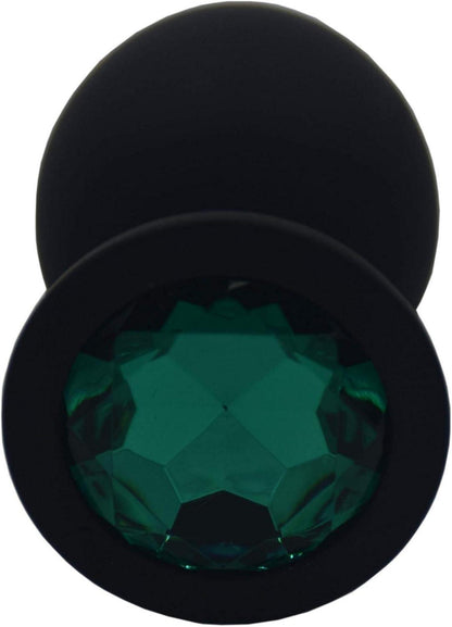 3-teiliges Silikon Analplugs Set Butt plug Anal Dildo Sexspielzeug Grün