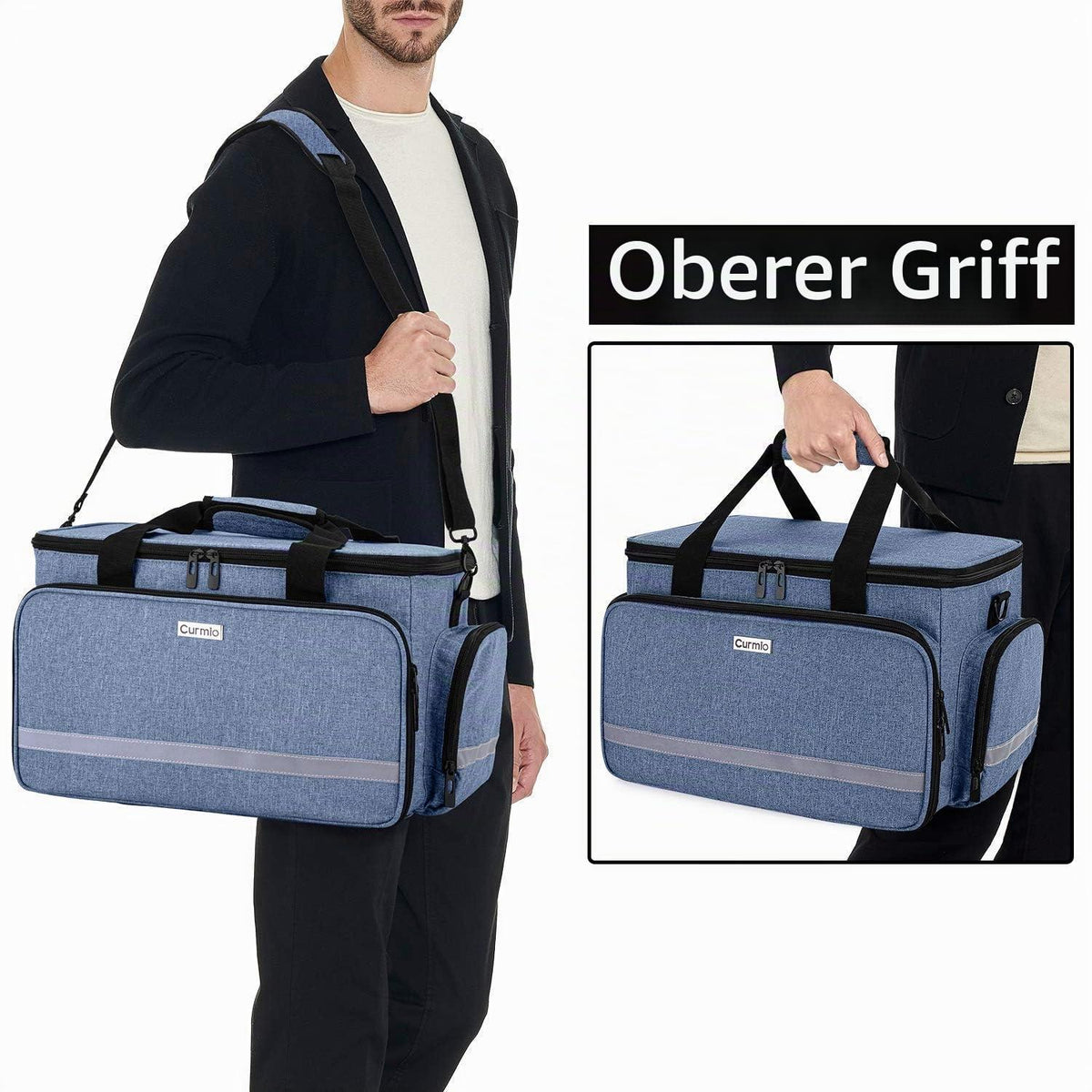 Tragbare Medizintasche mit Trennwänden – Erste Hilfe Set Tasche