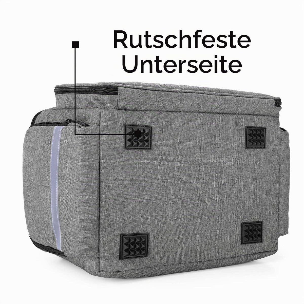 Tragbare Medizintasche für Erste Hilfe – Grau