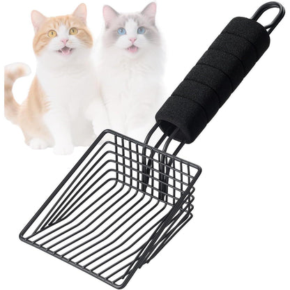 Katzenstreuschaufel aus Metall mit komfortablem Griff