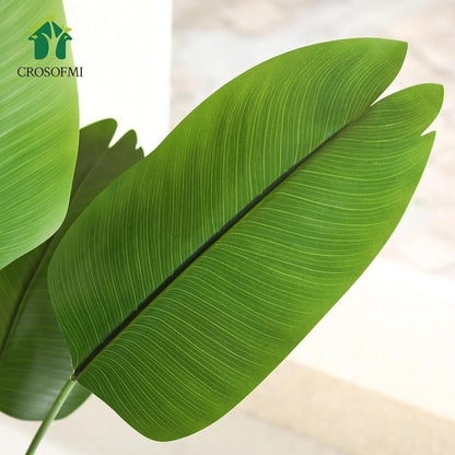 Künstliche Paradiesvogel Pflanze 180cm Tropische Palme mit