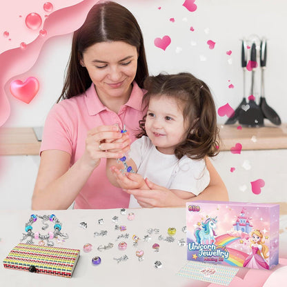 BIIB Mädchen Armband Bastelset Schmuck Geschenke 5-12 Jahre