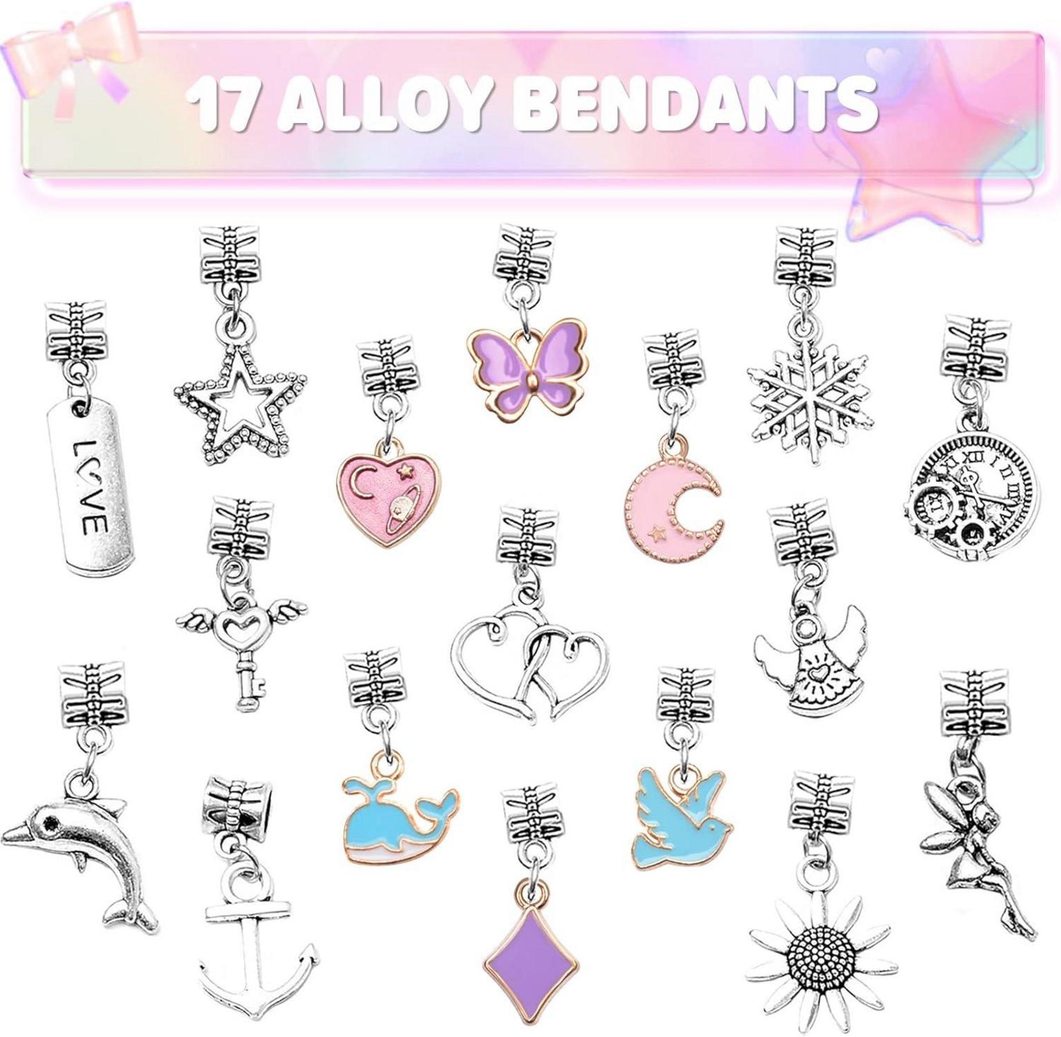 BIIB Mädchen Armband Bastelset Schmuck Geschenke 5-12 Jahre