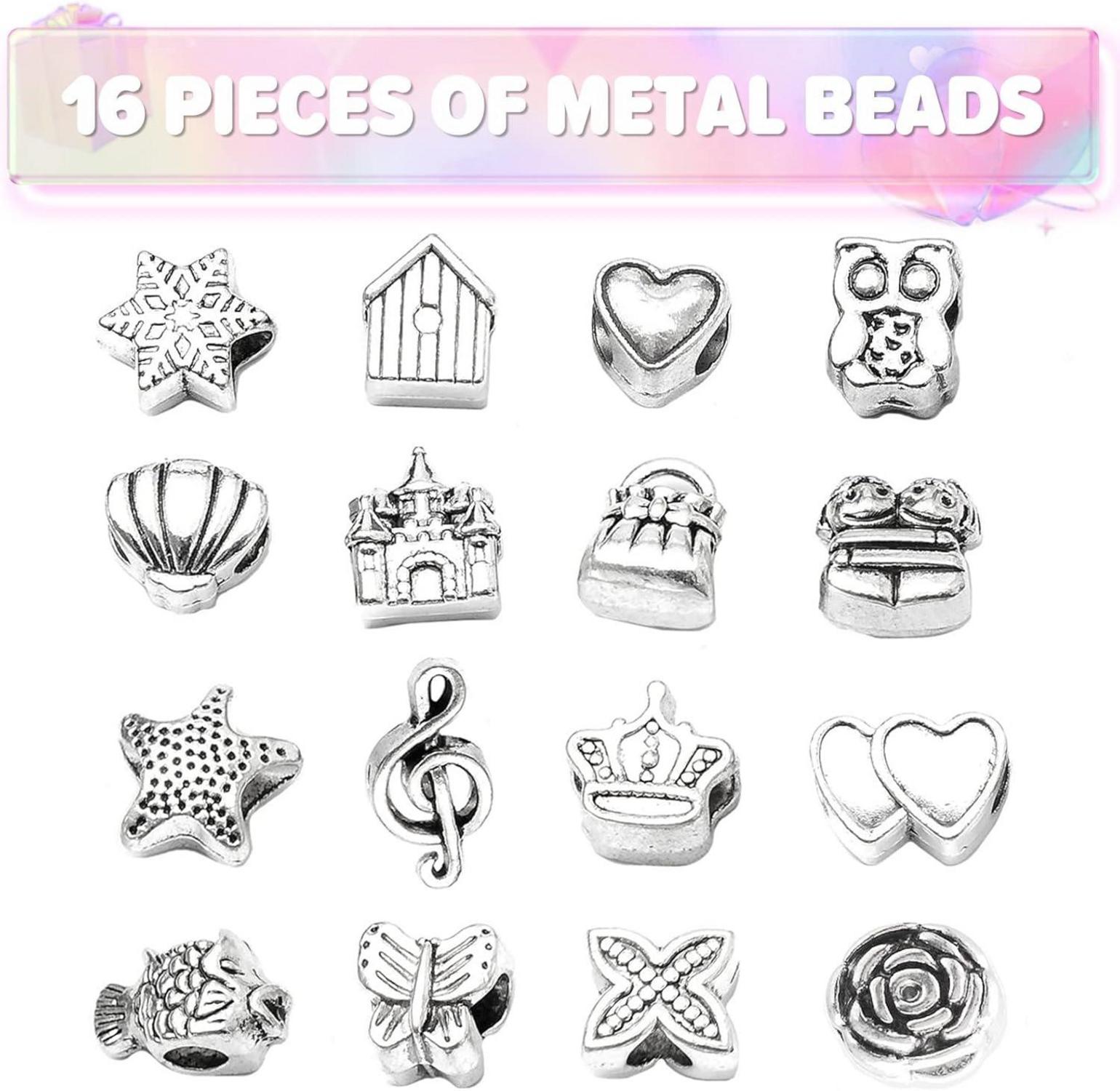 Armband Bastelset Mädchen Schmuck DIY Kit mit Geschenkbox - 3