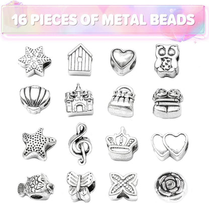 Armband Bastelset Mädchen Schmuck DIY Kit mit Geschenkbox - 3