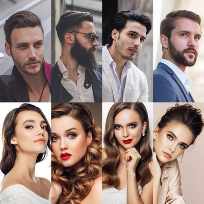 4er Haarkamm Set für Männer Friseur Styling Kamm Öl Kopf