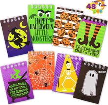 48-teiliges Halloween Spooky Notizblockset für Kinder Halloween Goodie
