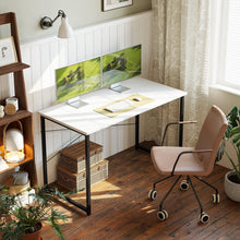 Kleiner Schreibtisch 100x48x75 cm Bürotisch Industrie-Design