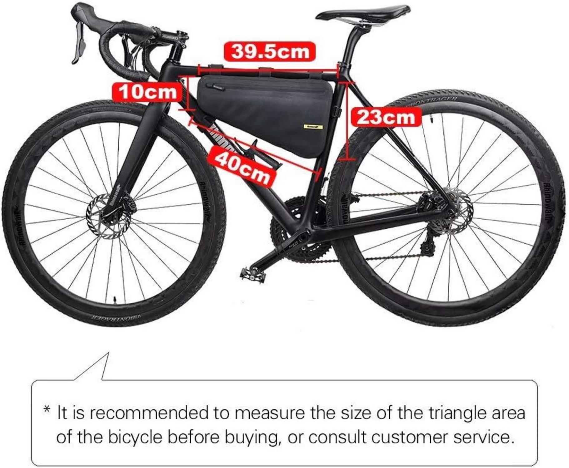 Fahrrad Rahmentasche Wasserdicht Dreieck 4L Kapazität für Mountainbike