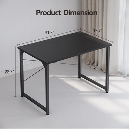 Schreibtisch Kleiner Computertisch Industrial Design Schwarz