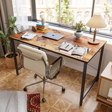 Schreibtisch 120x48x75 cm Home Office, Moderner PC-Tisch