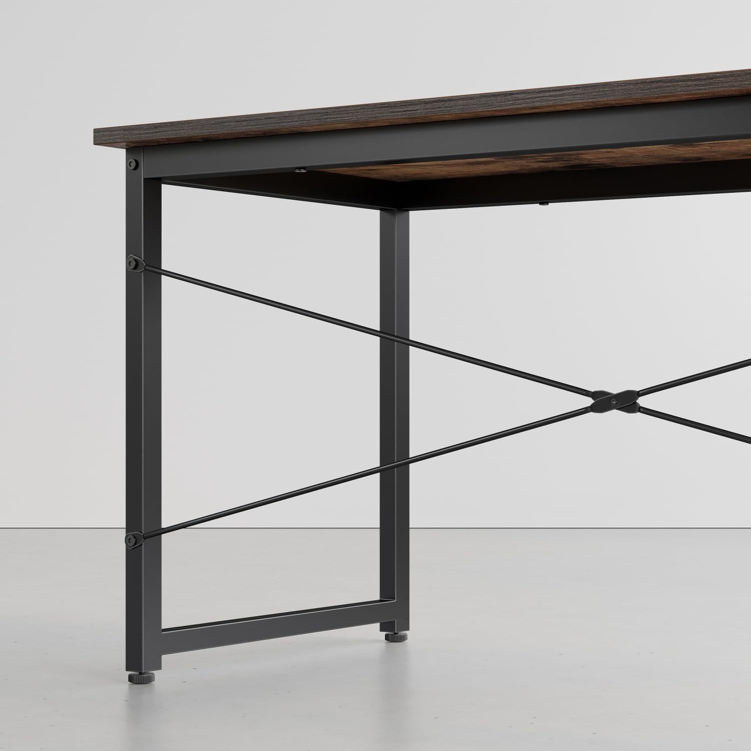 Schreibtisch 120x48x75 cm Vintagebraun Büro