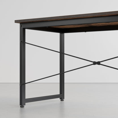 Schreibtisch 120x48x75 cm Vintagebraun Büro