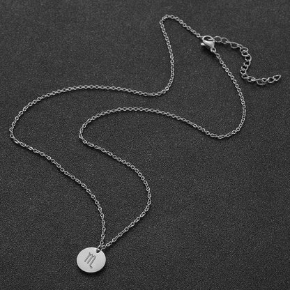 Sternzeichen Kette Silber Skorpion Horoskop Geburtstagsgeschenk