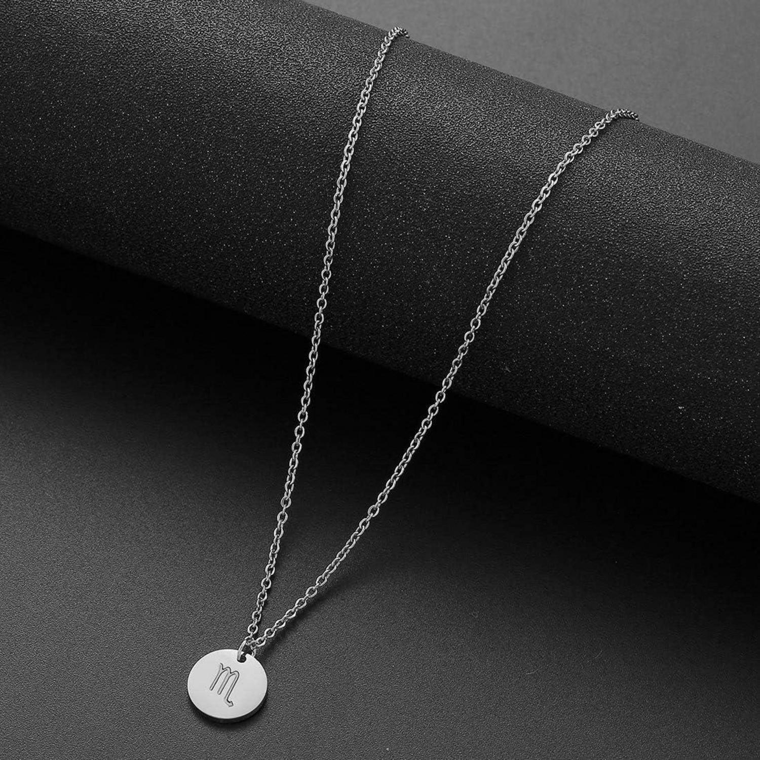 AFSTALR Sternzeichen Kette Skorpion Gold Silber Rosegold Damen Horoskop Mutter