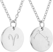 Sternzeichen Kette für Damen - Astrologie Horoskop Anhänger
