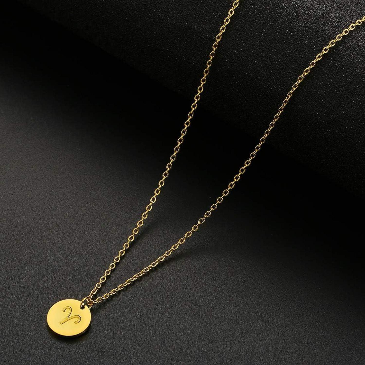 AFSTALR Sternzeichen Kette Gold Widder Horoskop Mutter Tochter Freundin