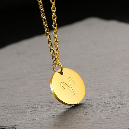 AFSTALR Sternzeichen Kette Gold Widder Horoskop Mutter Tochter Freundin