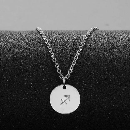 AfSTALR Sternzeichen Kette Silber Schütze Horoskop Mutter Tochter Frauen Geschenk