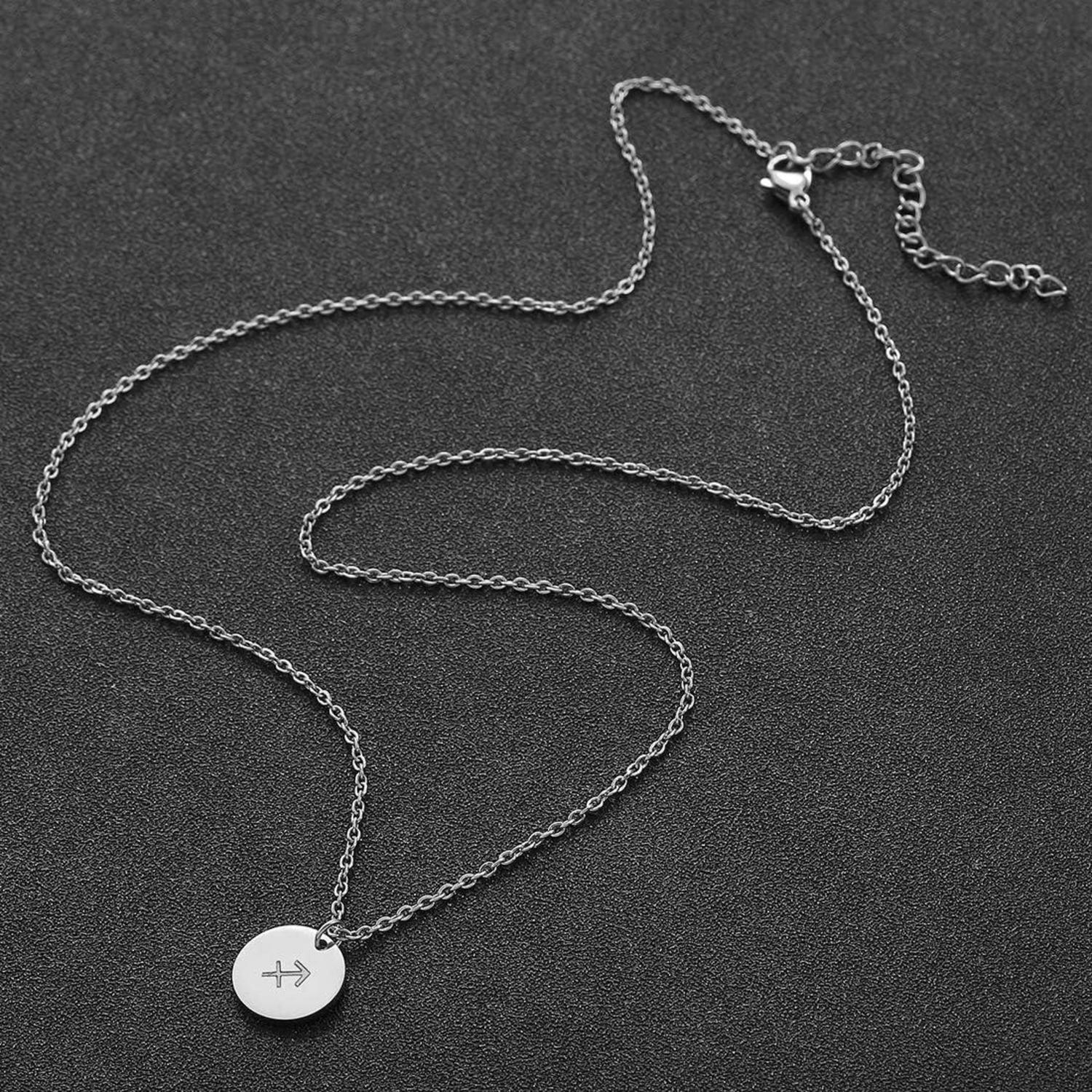 Sternzeichen Kette für Damen Horoskop Mutter Tochter Geschenk Gold