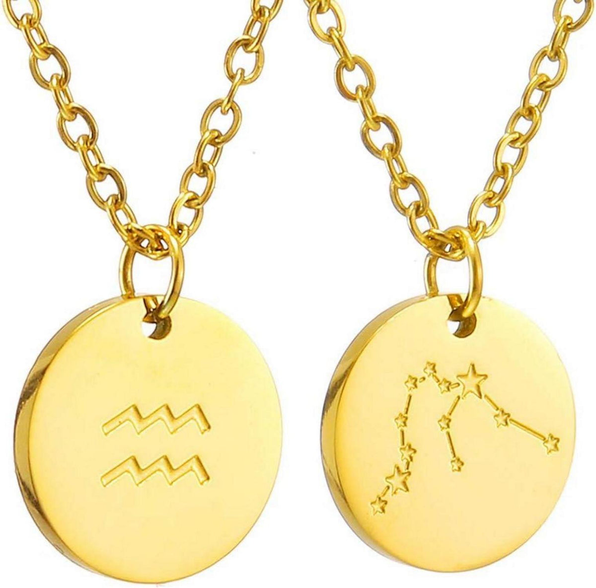 Sternzeichen Kette Gold Horoskop Mutter Tochter Geschenk