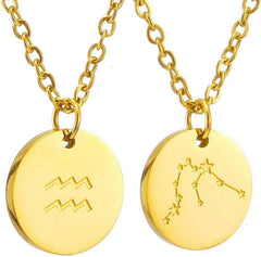 Sternzeichen Kette Gold Horoskop Mutter Tochter Geschenk