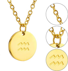 Sternzeichen Kette Gold Horoskop Mutter Tochter Geschenk