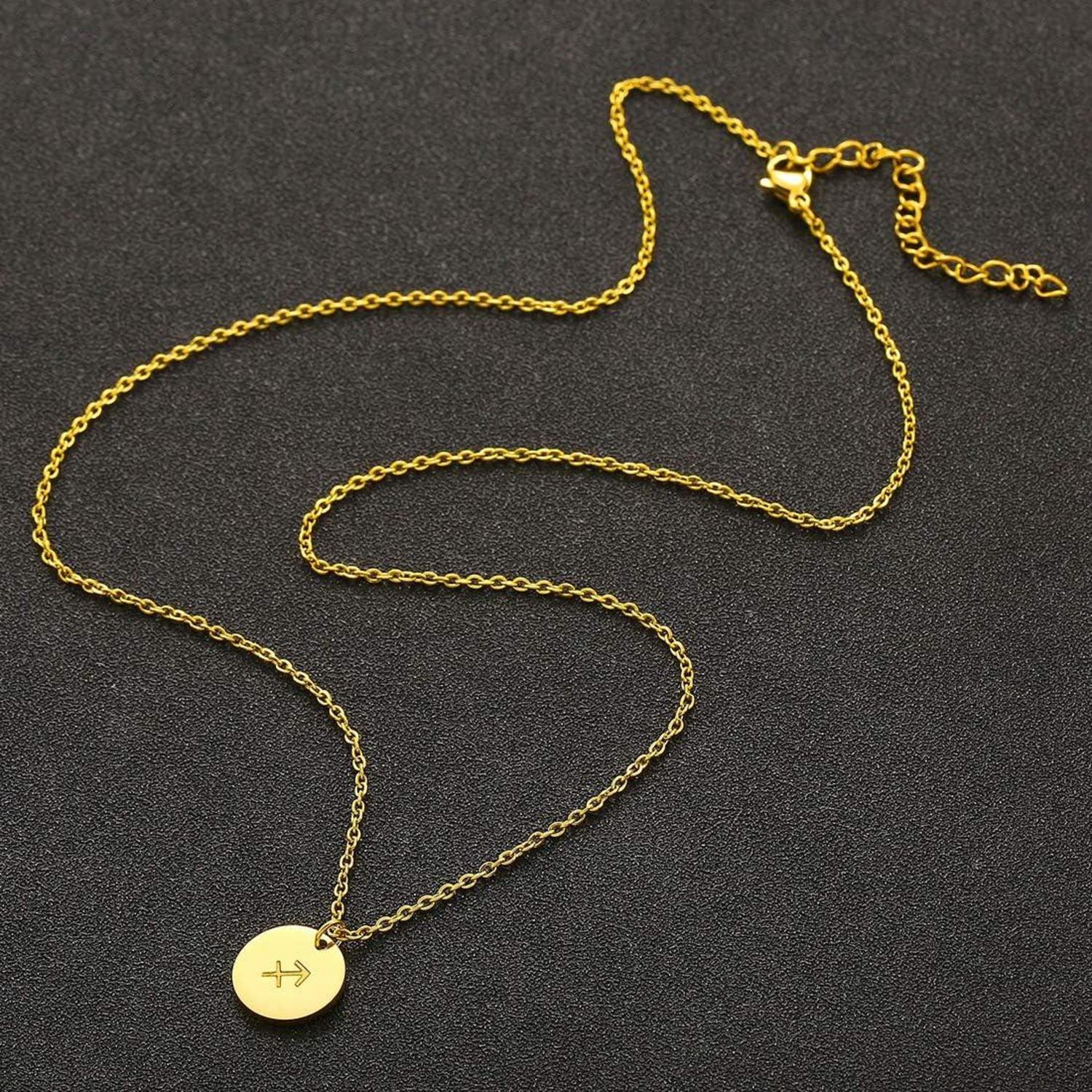 Sternzeichen Kette Gold Schütze Horoskop Mutter Tochter Freunde