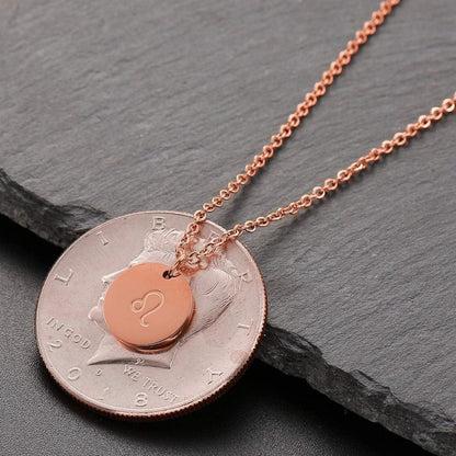 Sternzeichen-Kette Gold Löwe Mutter Tochter Freunde Geschenk