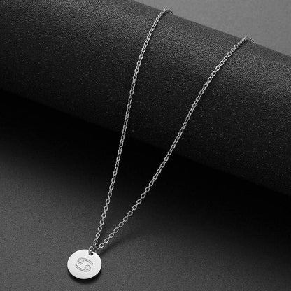 Sternzeichen Kette Gold Rosegold Silber Horoskop Mutter Tochter Freunde - Krebs