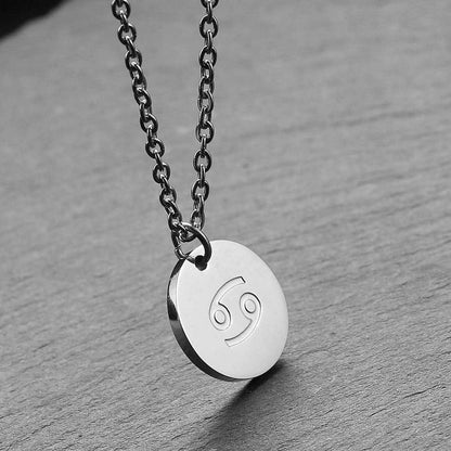 Sternzeichen Kette Gold Rosegold Silber Horoskop Mutter Tochter Freunde - Krebs
