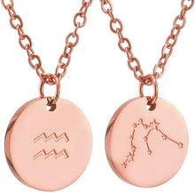 Sternzeichen Kette Gold Roségold Silber Horoskop Mutter Tochter