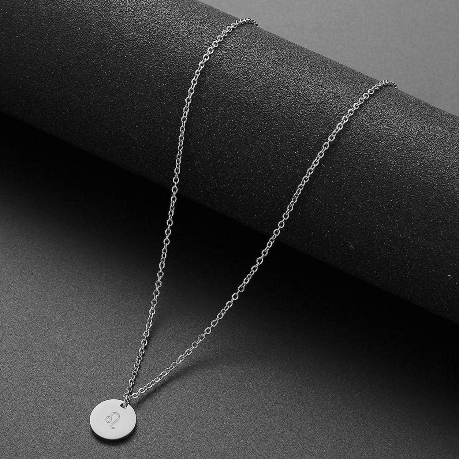 Sternzeichen Kette Edelstahl Gold Silber Löwe Damen Horoskop Mutter Tochter