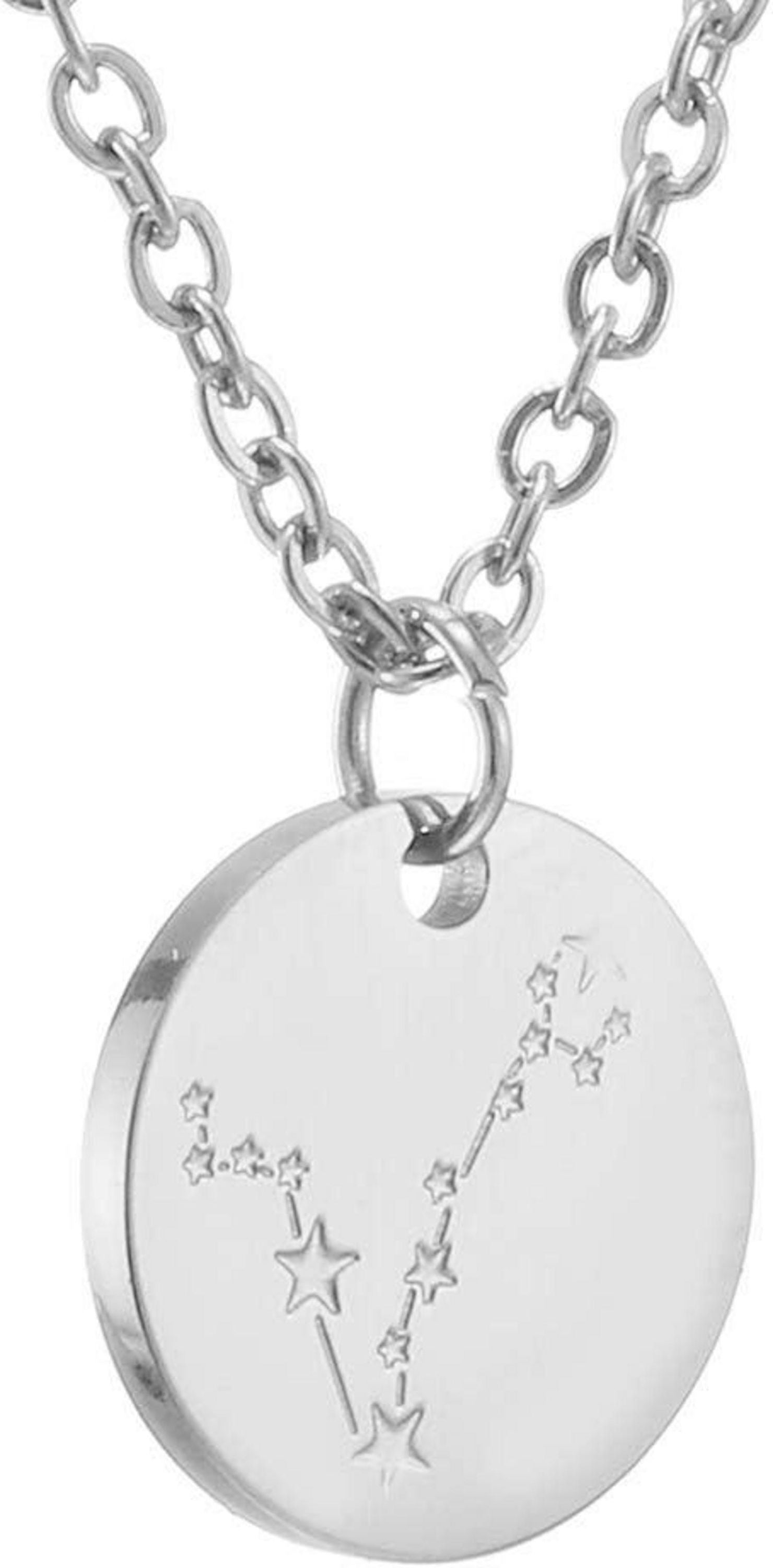 AFSTALR Sternzeichen Kette Silber Fische Horoskop