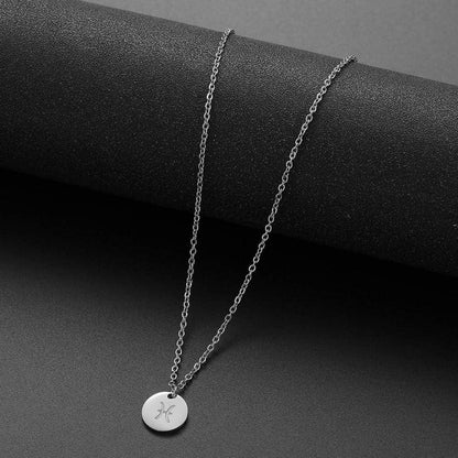 AFSTALR Sternzeichen Kette Gold/Rosegold/Silber Damen Geburtstagsgeschenk