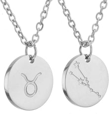 Sternzeichen Kette Gold Silber Rosegold Horoskop Geburtstagsgeschenk