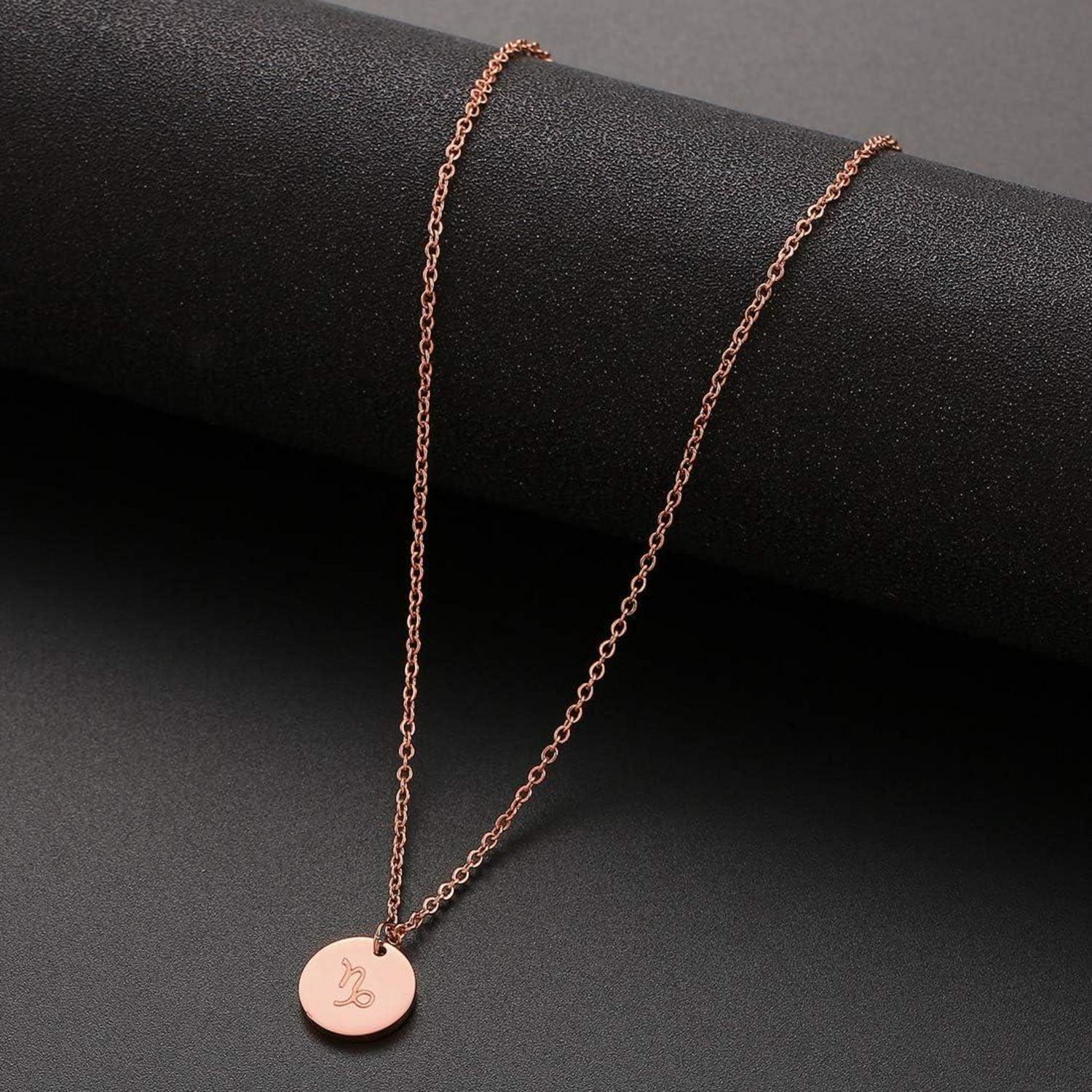 Sternzeichen Kette Gold Steinbock Horoskop AFSTALR