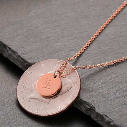 Sternzeichen Kette Gold Horoskop Damen Mutter Tochter Freunde Steinbock