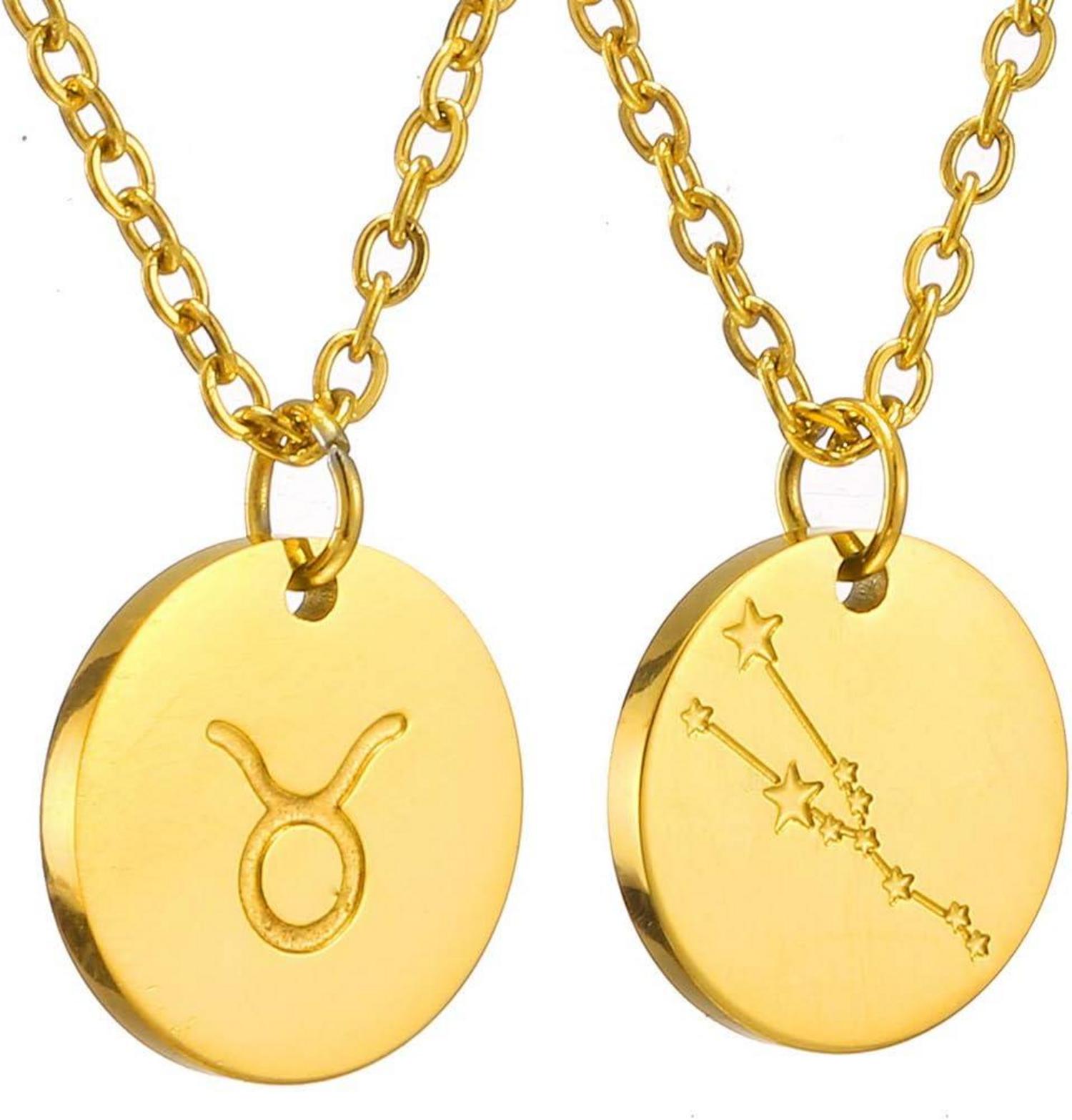 Sternzeichen Kette Gold Damen Horoskop Mutter Tochter freundin