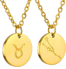 Sternzeichen Kette Gold Damen Horoskop Mutter Tochter freundin