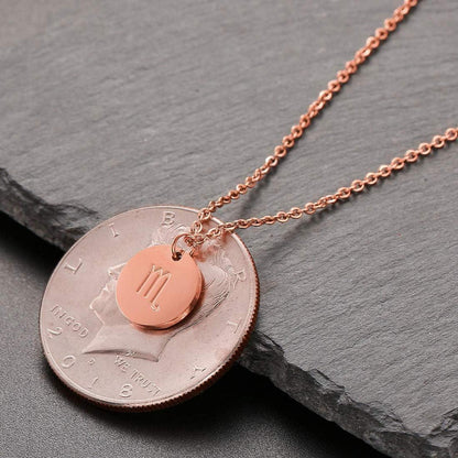 Sternzeichen Kette Skorpion Roségold Horoskop Damen Geburtstagsgeschenk
