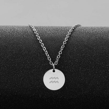 Sternzeichen Kette Gold für Damen - Horoskop Mutter Tochter Geschenk